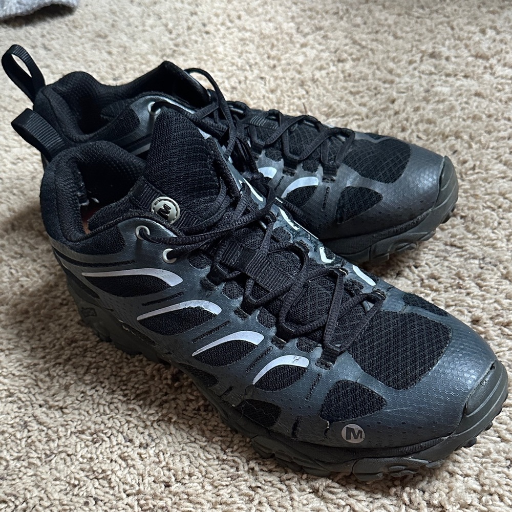 Merrell Men's Black Athletic Shoes